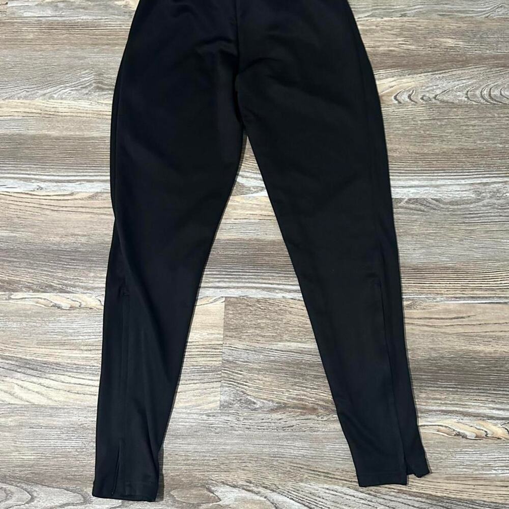 Adidas black joggers with zippers - Picture 4 of 5